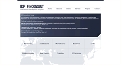 Desktop Screenshot of idp-finconsult.com